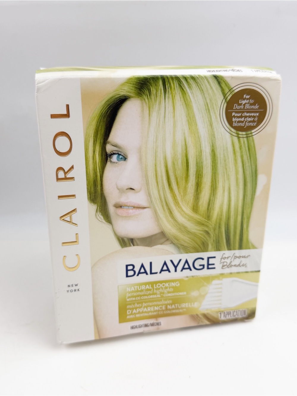 Clairol Balayage for Blondes Hair Dye Kit Light to Dark Blonde Discontinued HTF